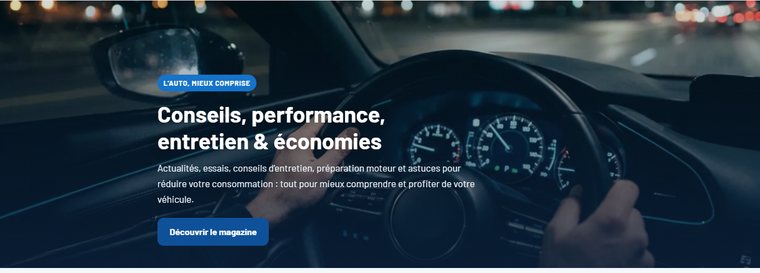 Aperçu d'un magazine automobile que j'édite